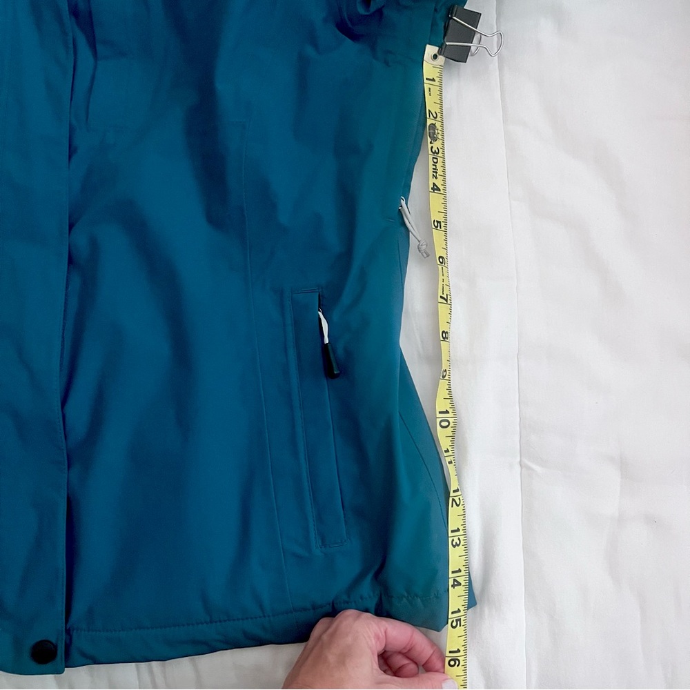 The North Face Women's Teal Blue Inlux Insulated Waterproof Jacket AFYP Large - Picture 9 of 12